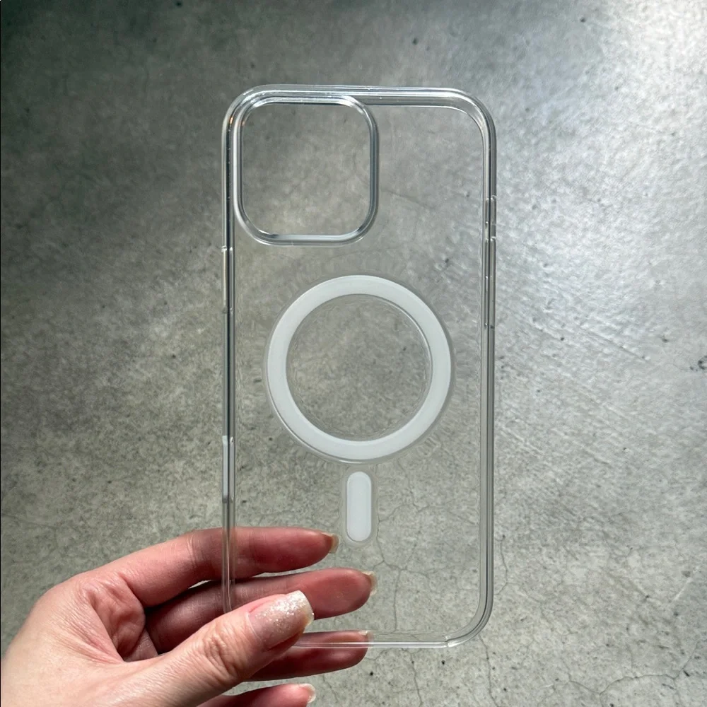 Apple clear case